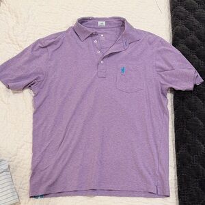 johnnie-O Lavender Polo Shirt